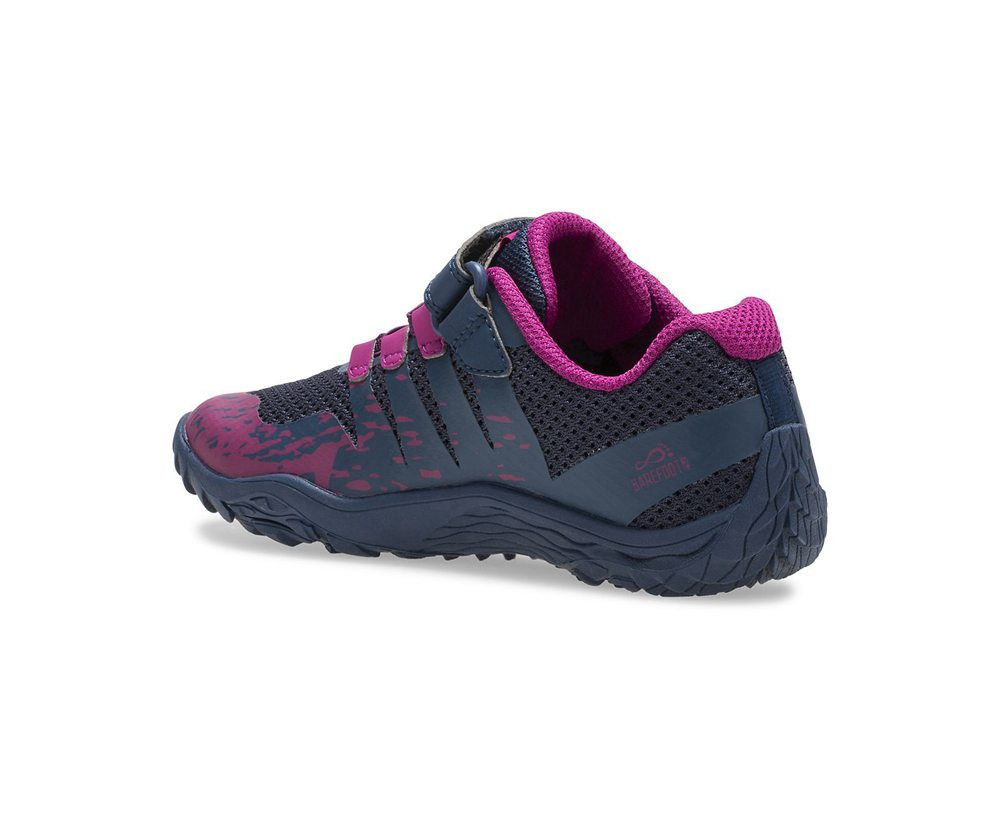 Merrell Sneakers Børn - Trail Glove 5 A/C - Mørkeblå/Pink - HGY859763